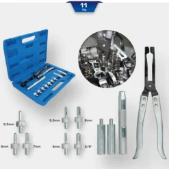 BRILLIANT TOOLS Ventilschaftabdichtungs-Montage und Demontage-Satz 11tlg. - BT541100