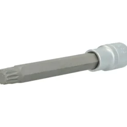 BRILLIANT TOOLS 1/2" Vielzahn-Bit-Stecknuss 140 mm lang M12 - BT022955
