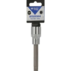 BRILLIANT TOOLS 1/2" Vielzahn-Bit-Stecknuss 100 mm lang M10 - BT022944