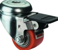 BS Rollen Lenkrolle mit Feststeller und Gewindestift Polyurethan Rad-Ø 35 mm 100 kg - A621.C10.035