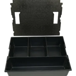 BS Systems Kleinteileeinsatz 4 Fächer inkl. Deckeleinlage für L-Boxx 136