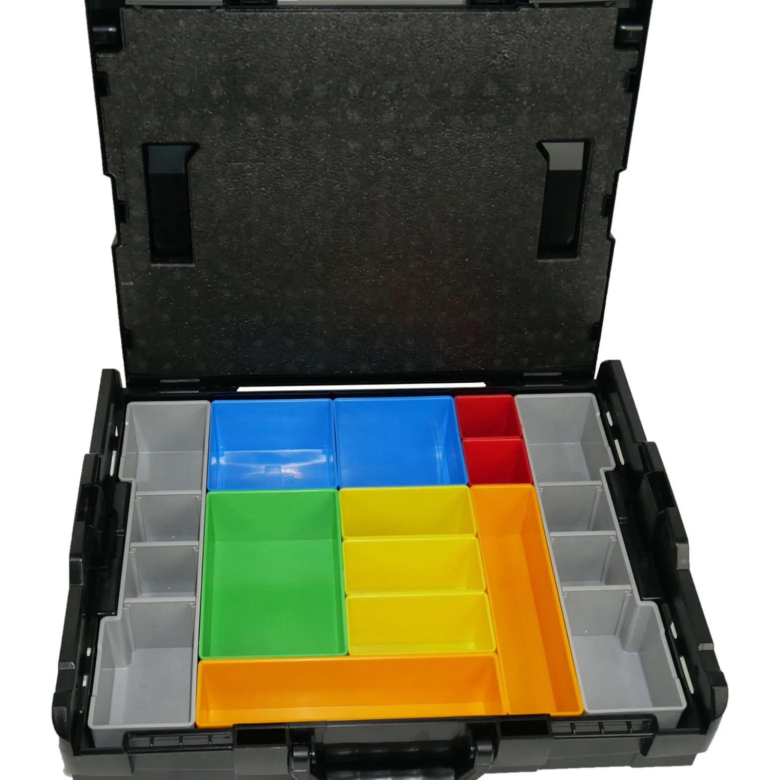 BS Systems L-Boxx 102 schwarz inkl. Inset-Box-Set 12tlg.