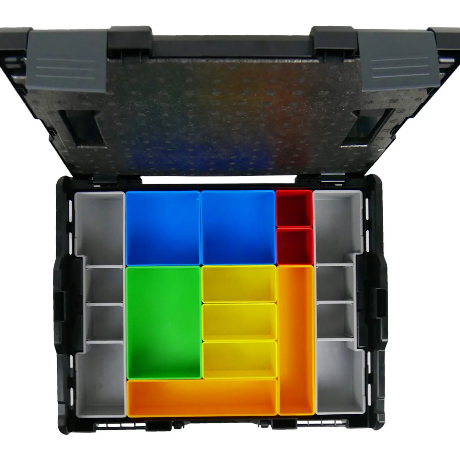 BS Systems L-Boxx 102 schwarz inkl. Inset-Box-Set 12tlg.