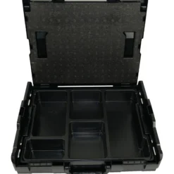 BS Systems L-Boxx 102 schwarz inkl. Kleinteileeinsatz 5 Fächer
