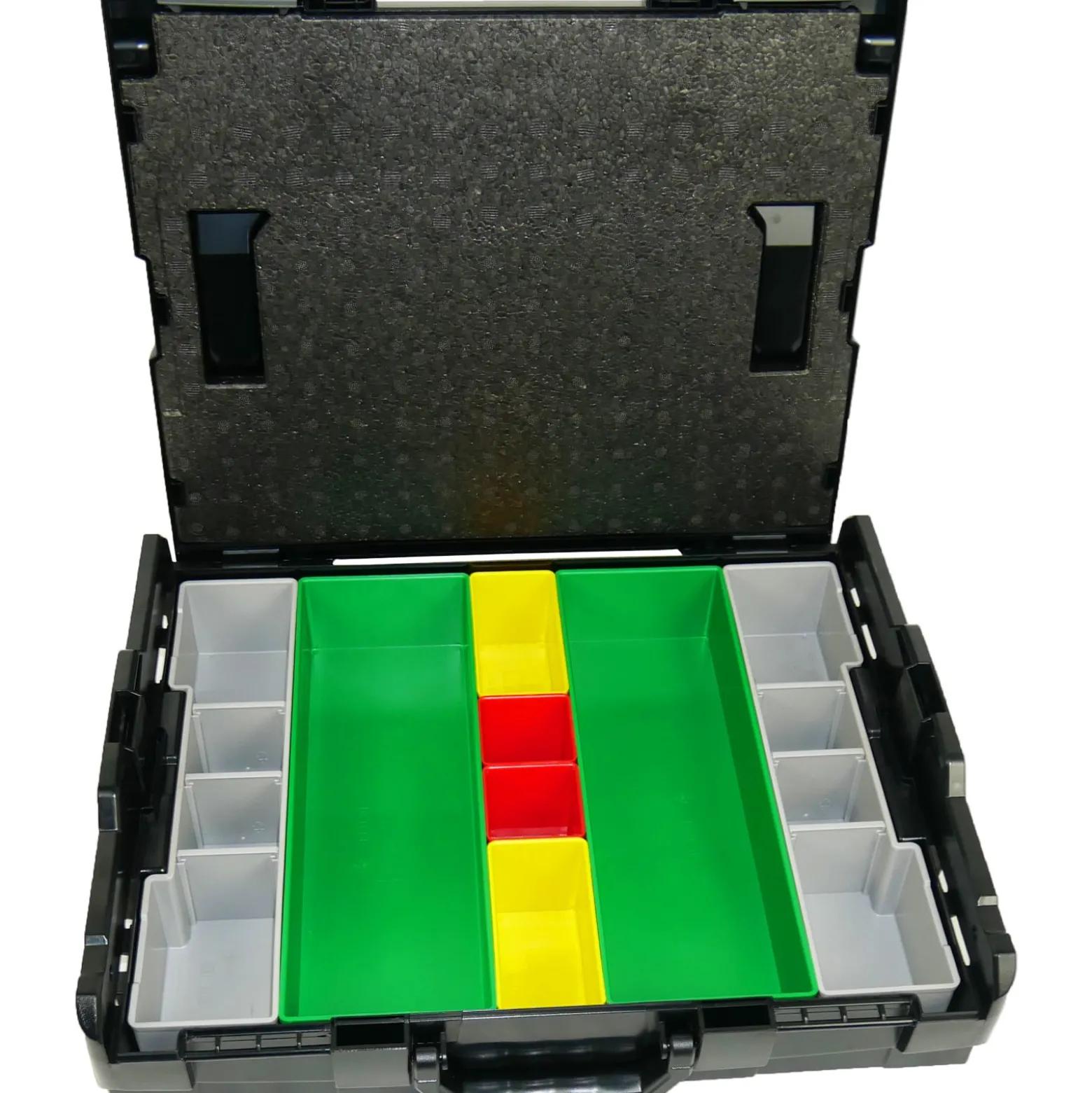 BS Systems L-Boxx 102 schwarz inkl. Inset-Box-Set 8tlg.