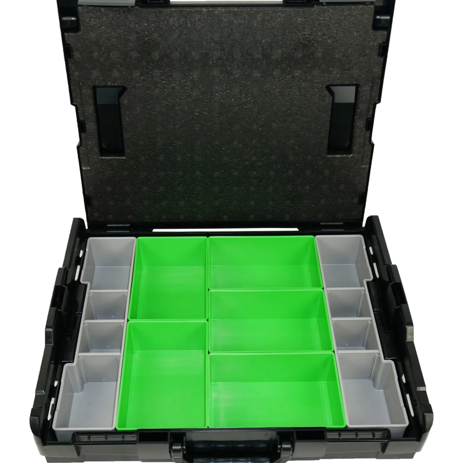 BS Systems L-Boxx 102 schwarz inkl. Inset-Box-Set 7tlg.