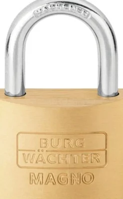 Burg Wächter Zylindervorhangschloss 400 E Magno / 50 GL Schlosskörperbreite 50 mm - 48852 2