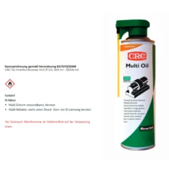 CRC Multifunktionsöl MULTI OIL 500 ml - 32605-AA