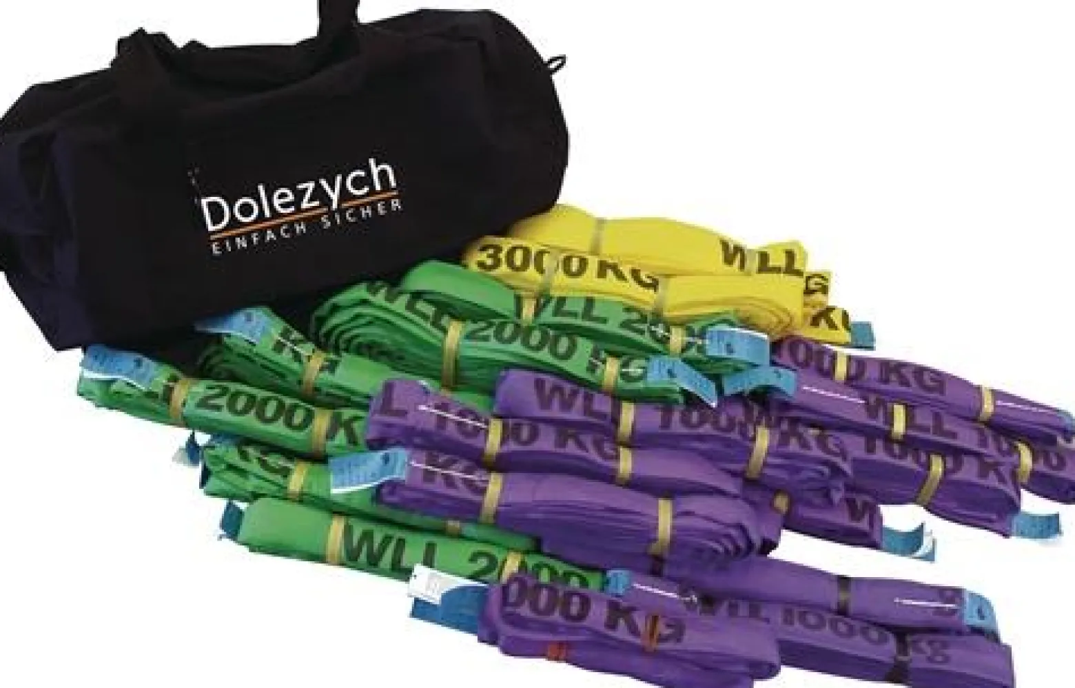 Dolezych Rundschlingen-Set DIN EN 1492-2 20-teilig - 5849801