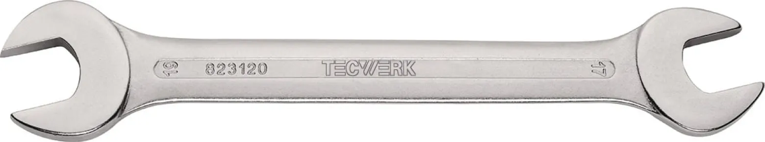 Doppelmaulschlüssel 13x15mm L.186mm verchr.TECWERK