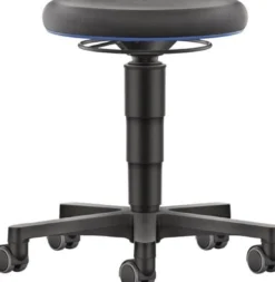 Drehhocker Rl.Integralschaum Integralschaum schwarz Sitz-H.450-650mm BIMOS