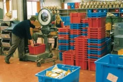 Drehstapelbehälter PP blau L590xB380xH135mm - K400/05 28405011