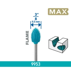 DREMEL® MAX Power Carving Fräser flammenförmig - 26159953DM