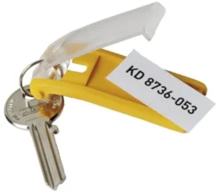 DURABLE Schlüsselanhänger Key Clip schwarz Ku. - 1957-01