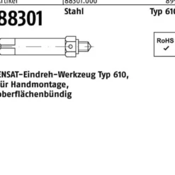 Eindrehwerkzeug R 88301 Typ 610 M14 Stahl 1 Stück ENSAT