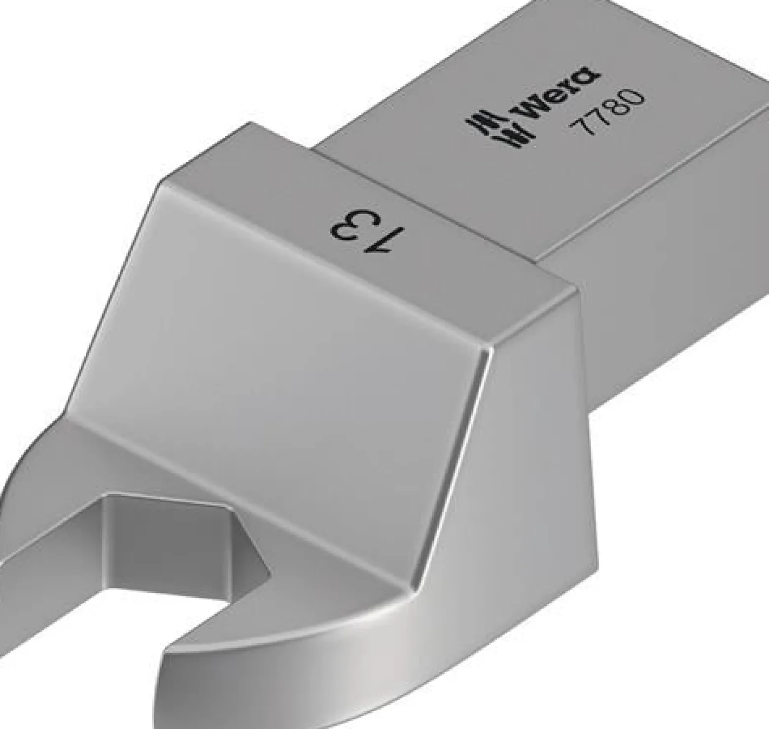 Einsteckmaulschlüssel 7780 SW 17mm 14x18mm CV-Stahl WERA