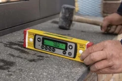 Elektronikwasserwaage TECH 196 DL 23cm Alu.gelb ± 0,5 mm/m ± 0,5 mm/m STABILA