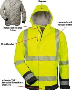 ELYSEE Warnschutz-Softshelljacke Melvin Größe XL - 23426-3