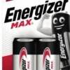 Energizer Batterie Max Alkaline E302306700 C/Baby/LR14 2 St./Pack.