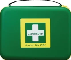 Erste-Hilfe-Tasche B310xH247xT80ca.mm grün CEDERROTH