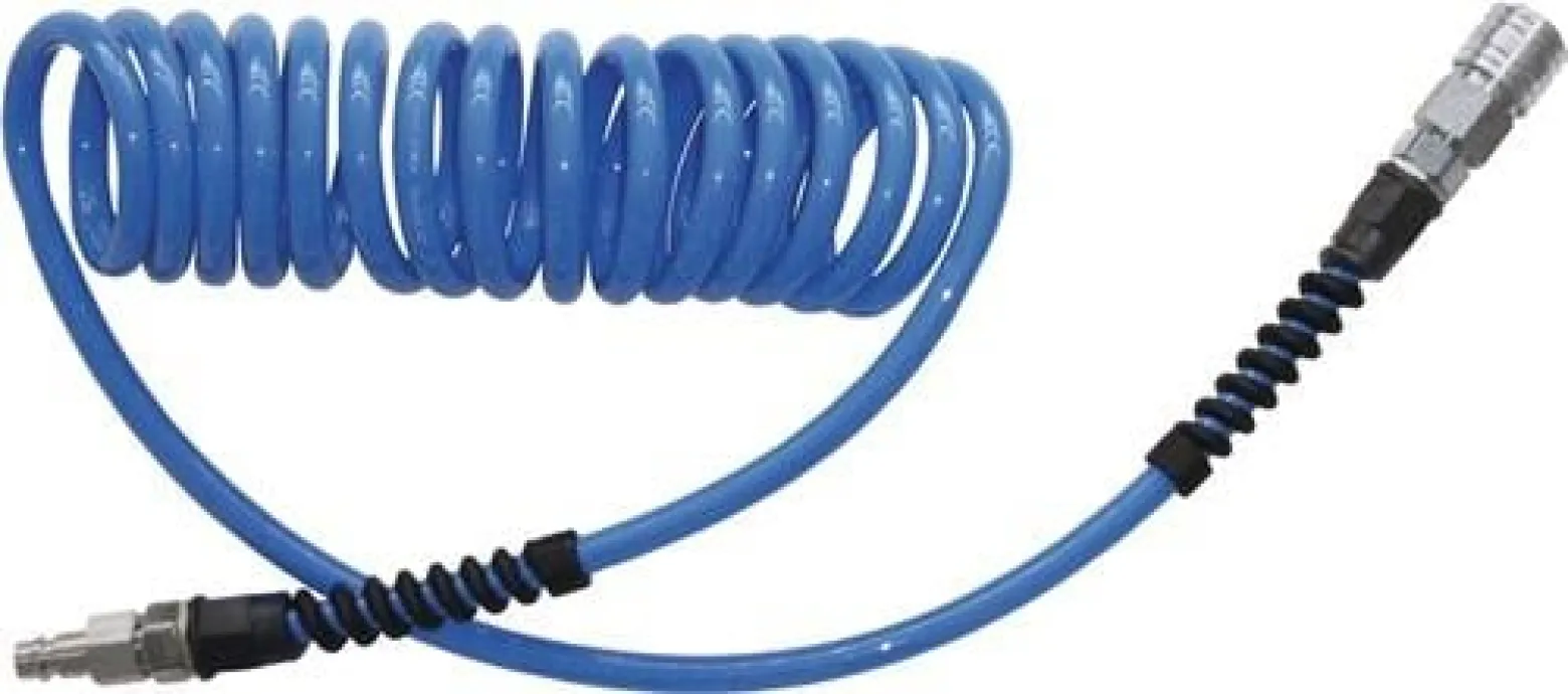 EWO Spiralschlauchset Innen-Ø 5 mm Außen-Ø 8 mm Länge 3 m Kupplung DN 7,2 PU - E40821