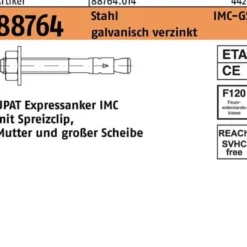 Expressanker R 88764 IMC 16/250/370 GS Stahl galv.verz. 10 Stück UPAT