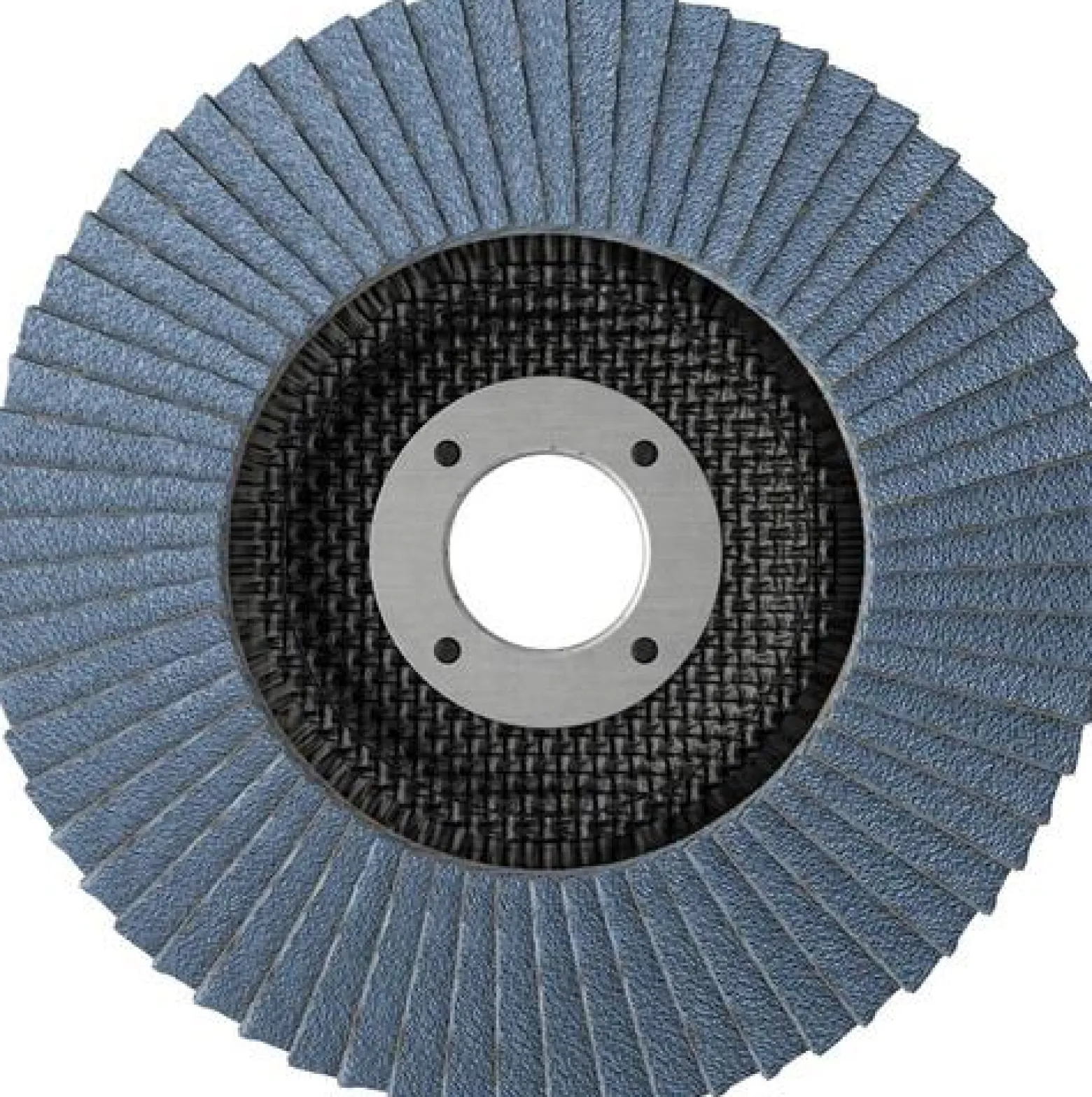 Fächerscheibe BASIC D.125mm K.80 gekr.Stahl,VA ZA-ZK TYROLIT
