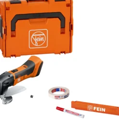 Fein Akku-Blechschere bis 1,6 mm ABLS 18 1.6 E AS Solo inkl. Zubehör in L-Boxx - 71300662000