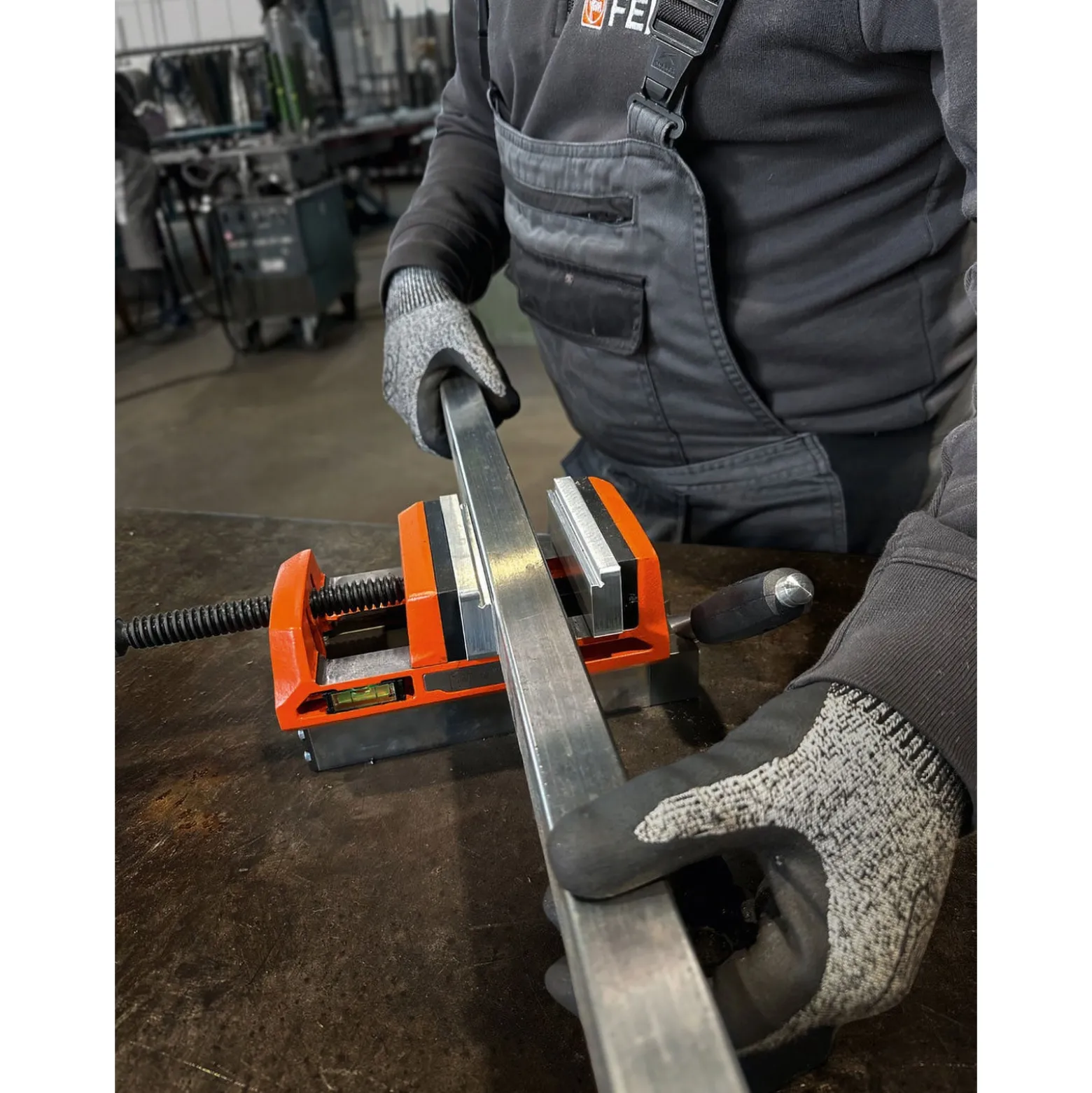 Fein Schutzbackenpaar (B) Blank 110 mm Aluminium (FEIN VersaMAG)- 30240476010