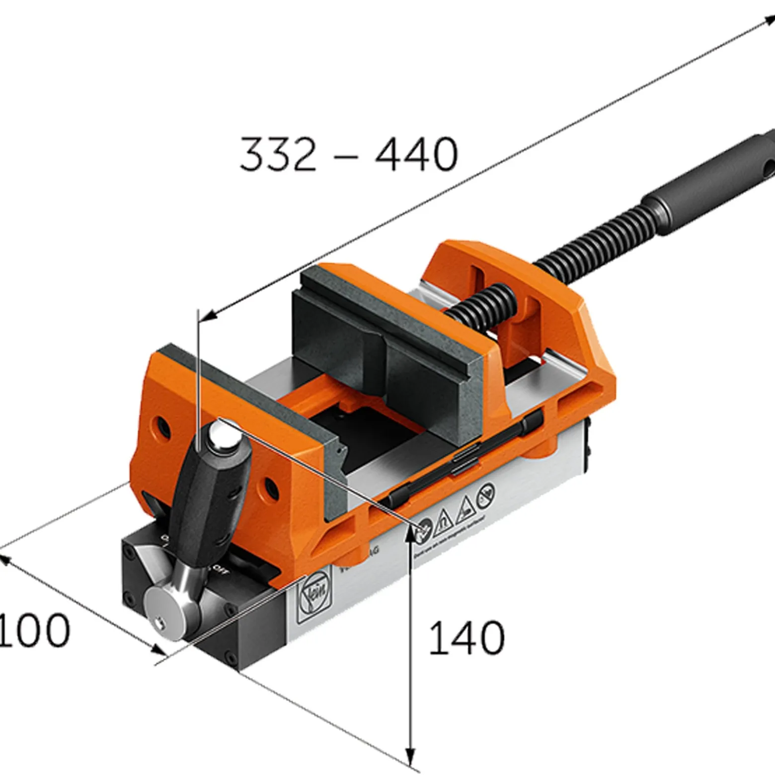 Fein VersaMAG Schraubstock Set - 90701003020