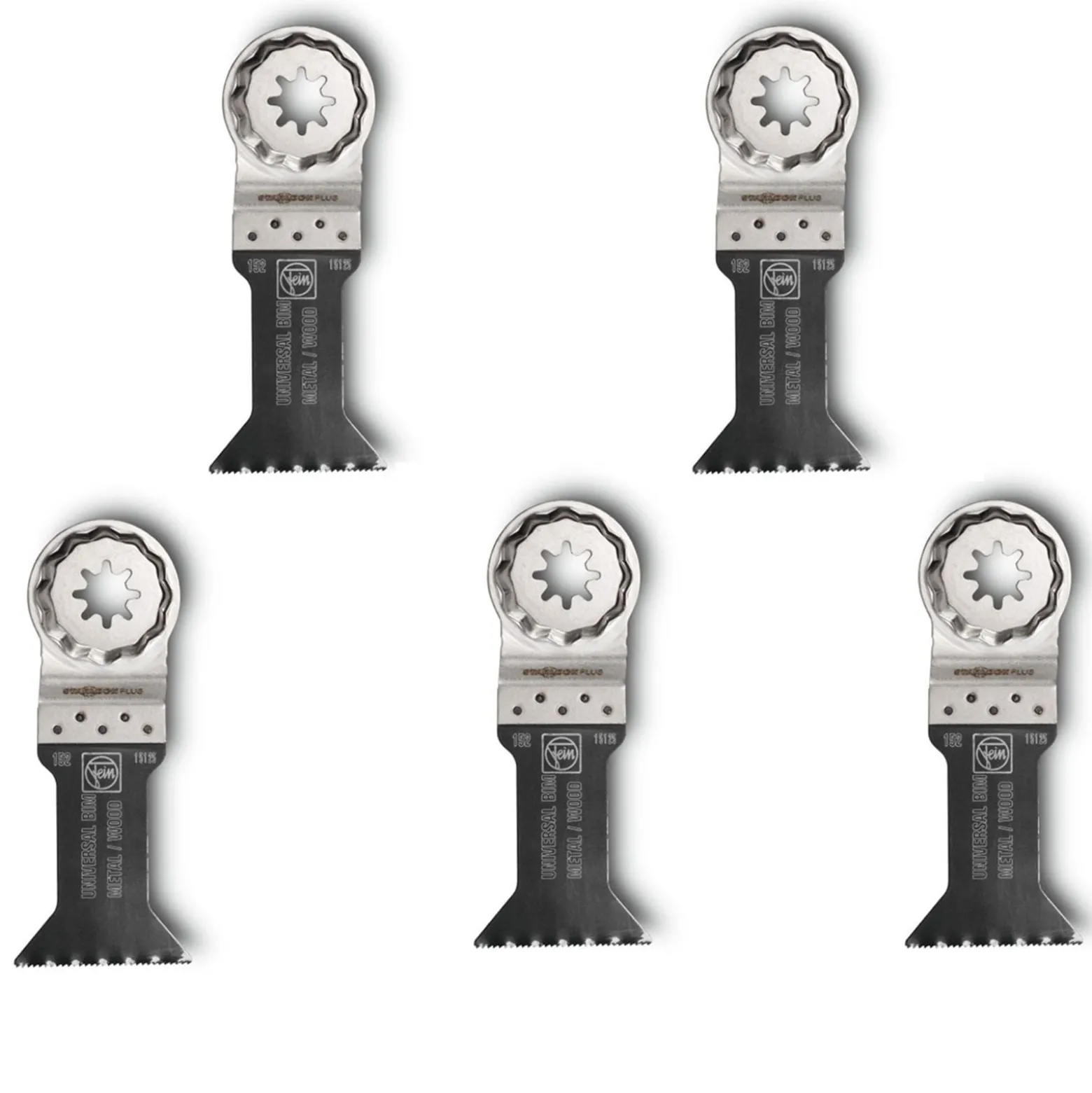 Fein 5x E-Cut Universal Sägeblatt StarlockPlus 44 mm - 63502152230
