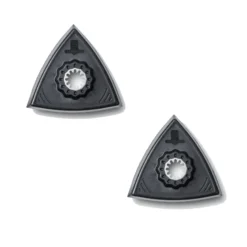 Fein 2x Schleifplatte ungelocht Dreiecksform - 63806129220