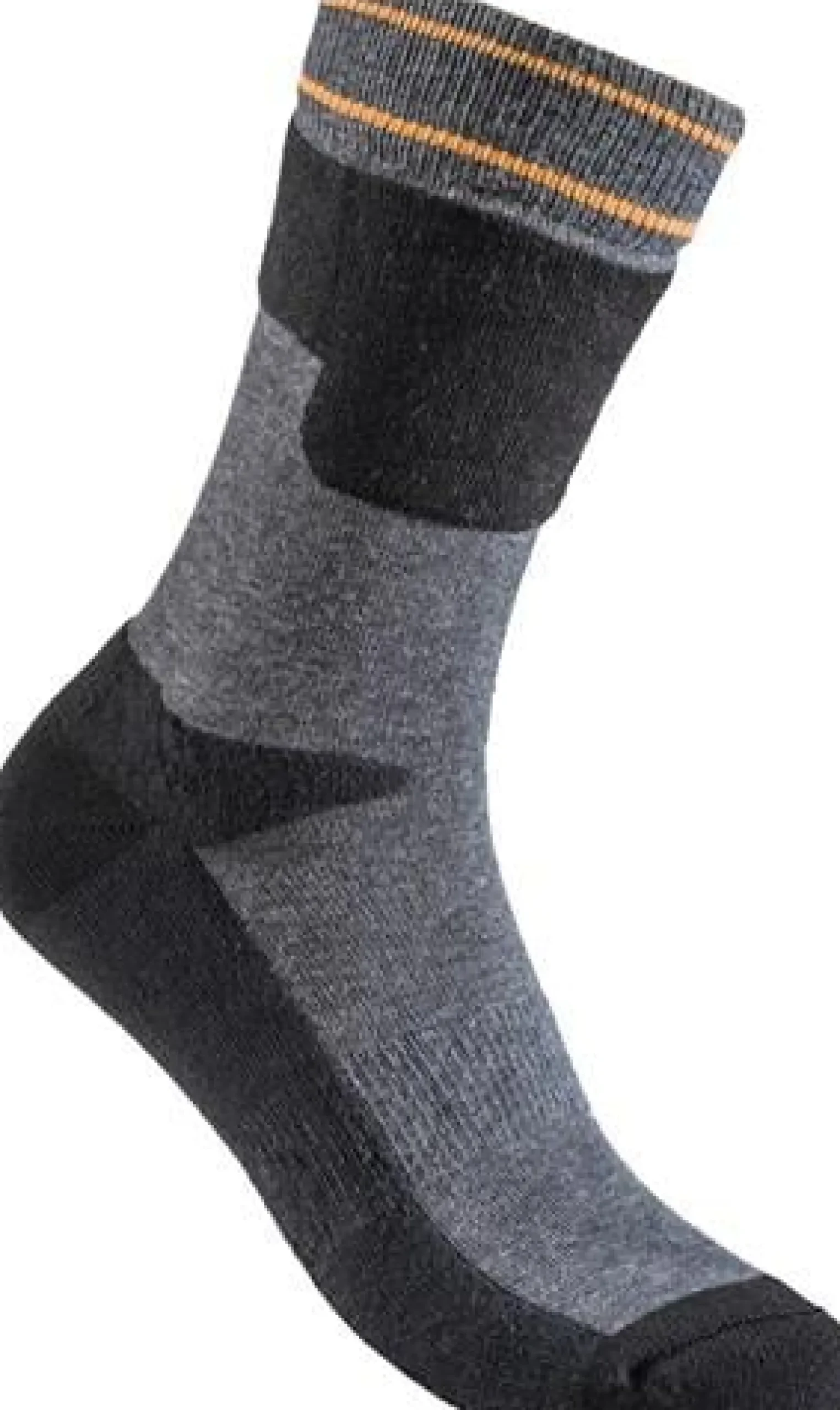 FELDTMANN Funktionssocke Dibbersen Größe 47-50 schwarz / grau - 3623-47S