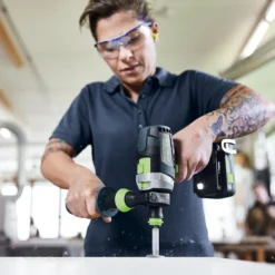 Festool Akku-Schlagbohrschrauber TPC 18/4 I-Basic-Set QUADRIVE + Zubehör im Systainer - 577625