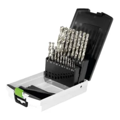 Festool Bohrerbox HSS Stahlbohrer HSS D 1-10 Sort 19tlg. - 498981