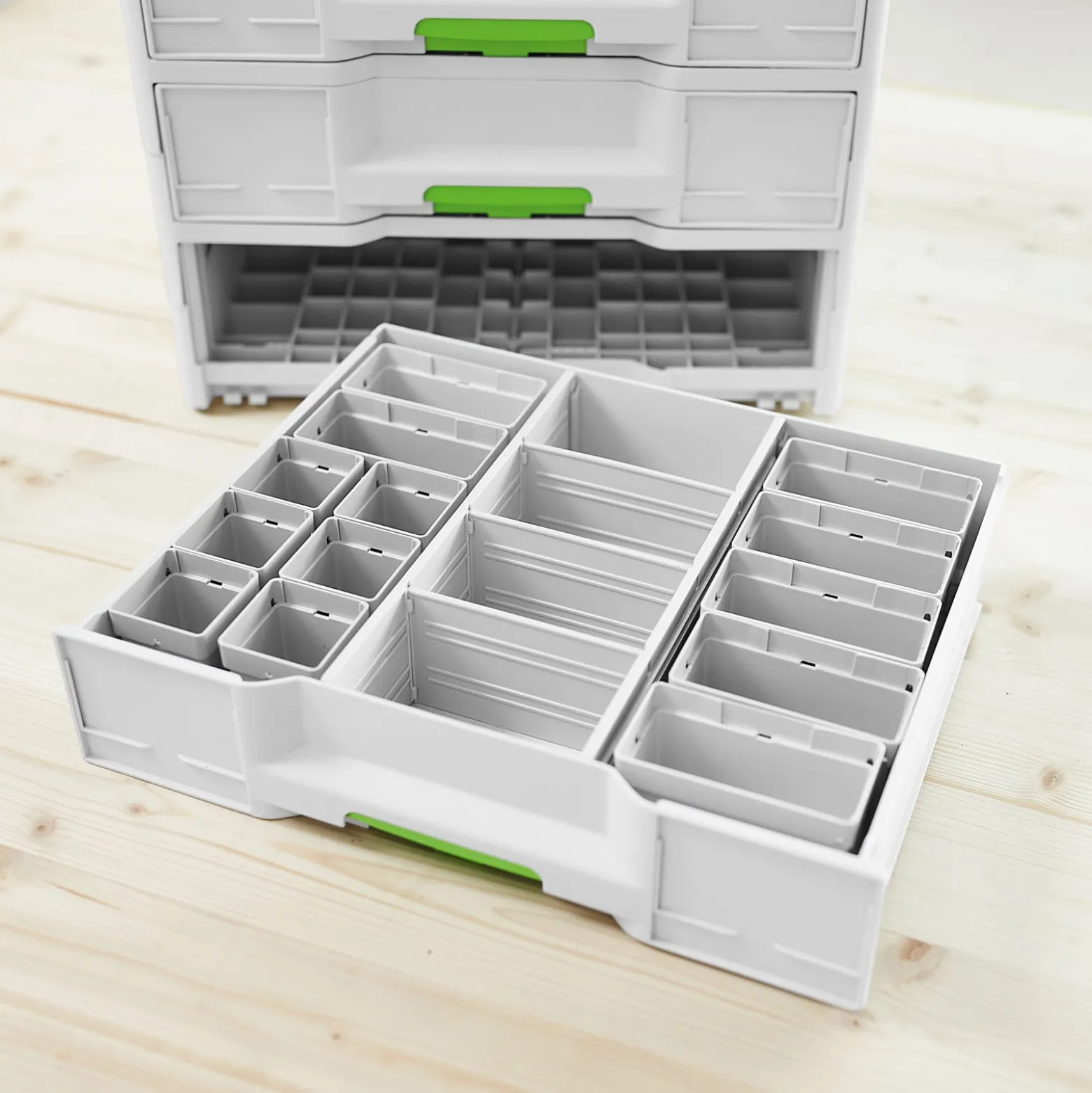 Festool Einsatzboxen 50 x 50 / 50 x 100 x 68-Set - 578056