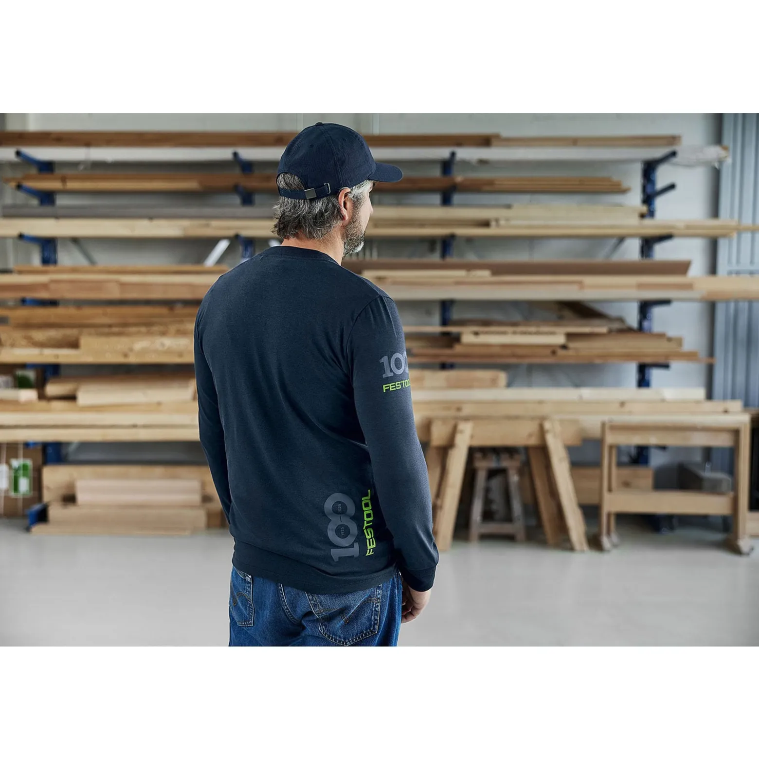 Festool 100 Jahre Langarmshirt LS-FT1-M 100Y - 578388