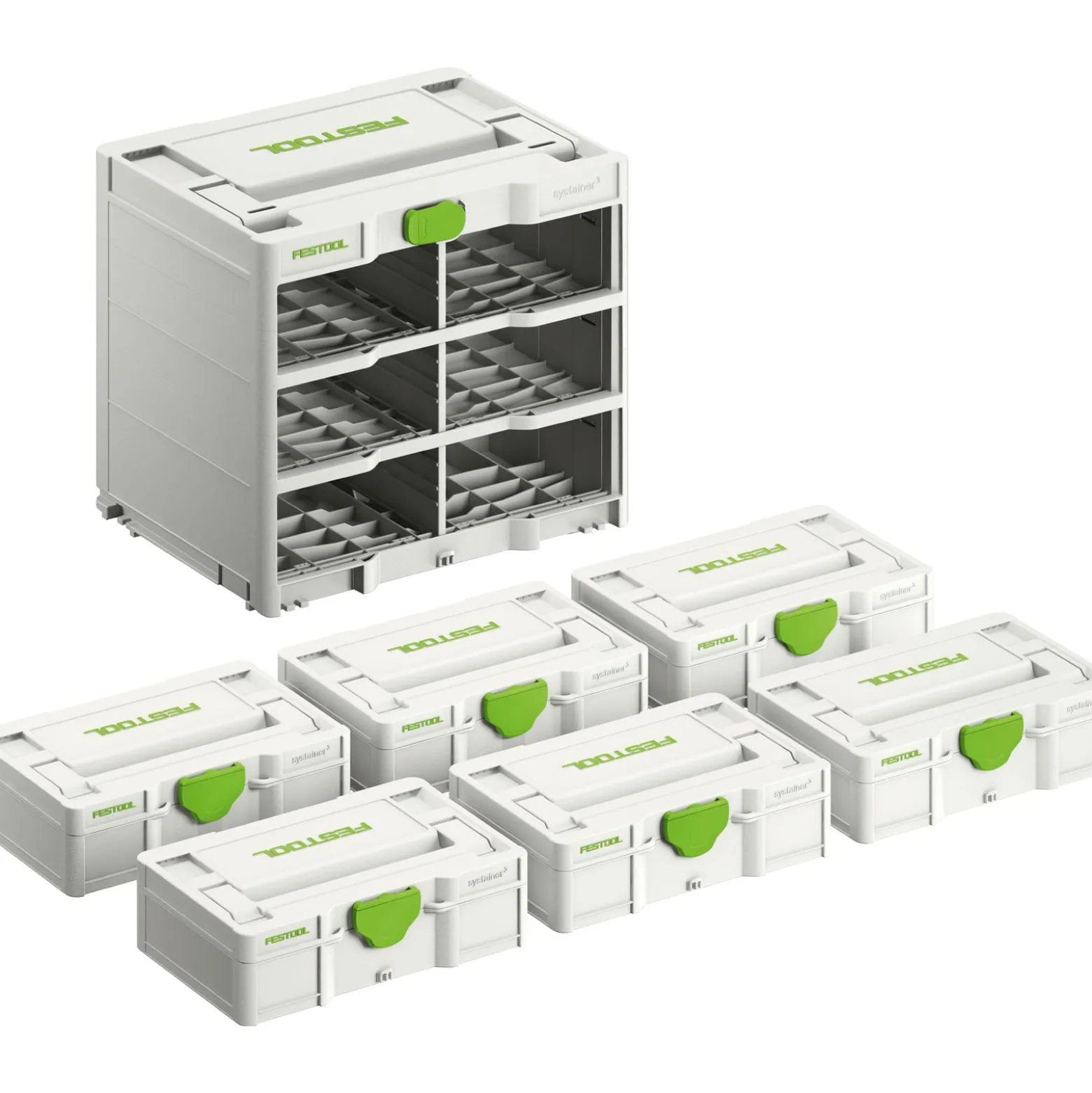 Festool Systainer³ Rack SYS3-RK/6 M 337-Set - 577816