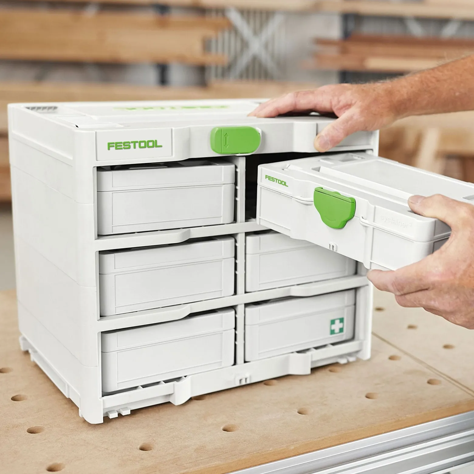 Festool Systainer³ Rack SYS3-RK/6 M 337-Set - 577816