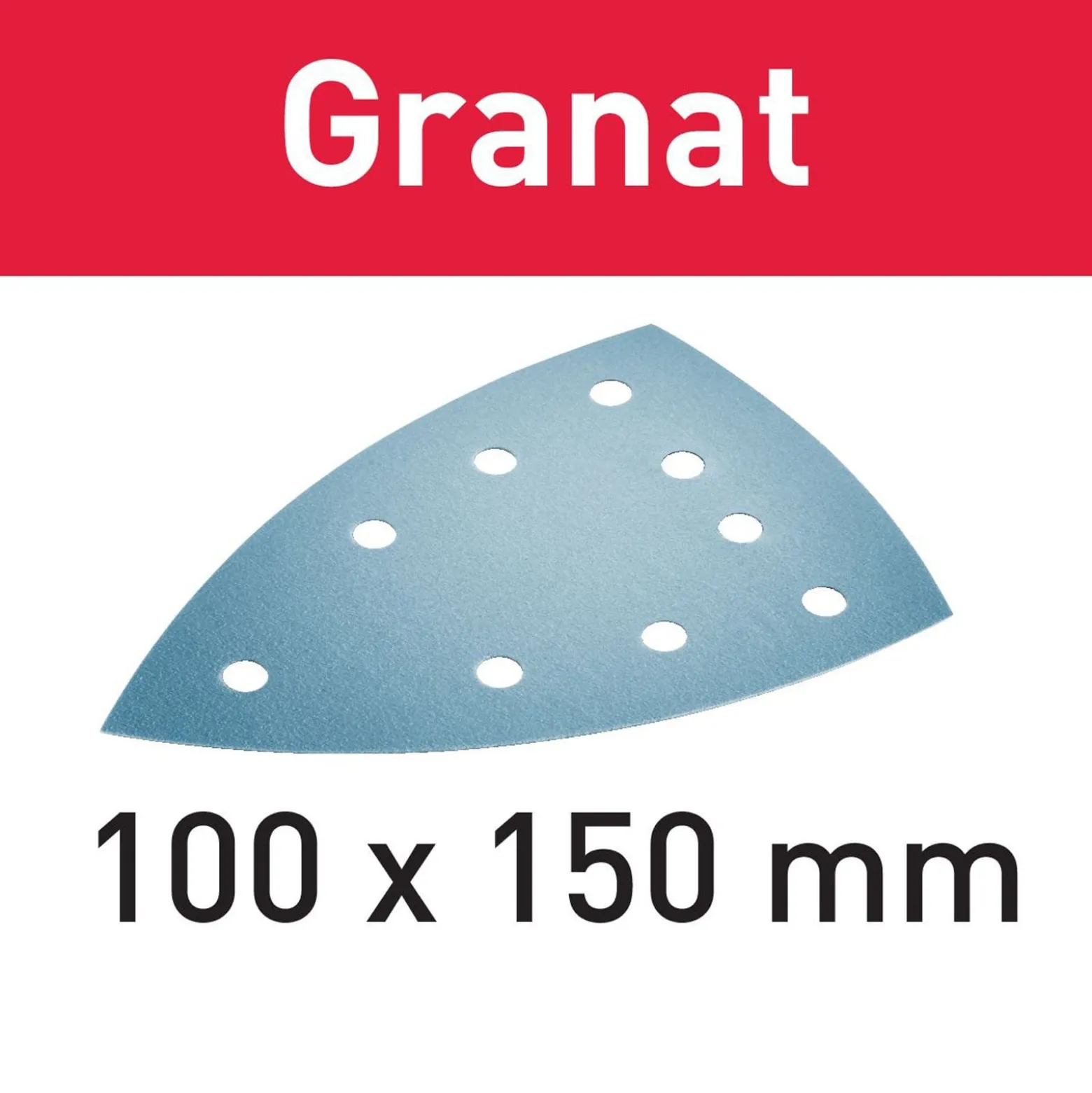 Festool 10x Schleifblatt STF DELTA/9 P120 GR/10 Granat - 577540