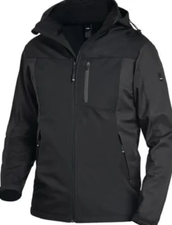 FHB Softshelljacke JANNIK Größe XXL anthrazit / schwarz - 79105-1220-2XL