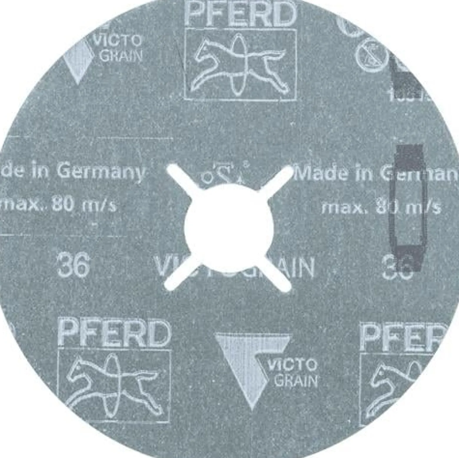 Fiberscheibe FS VICTOGRAIN 36 D.125mm K.80 PFERD
