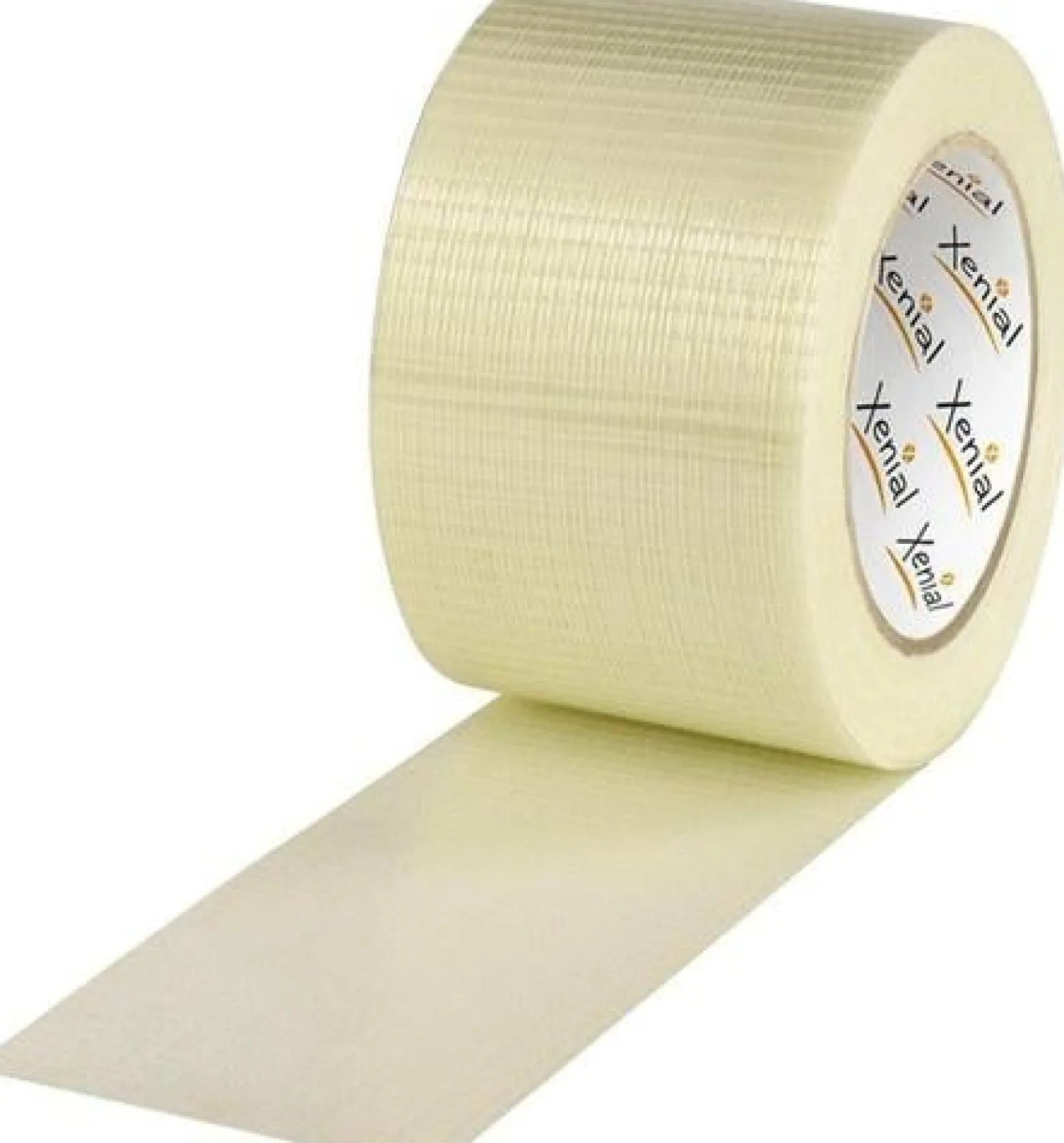 Filamentklebeband m.Längs-/Querfaden Breite 75mm L.50m S.125µ transparent XENIAL