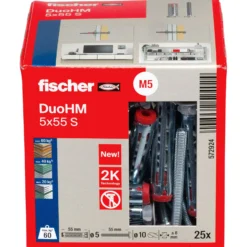 Fischer DuoHM 5x55 S TX (25 Stk.) - 572924