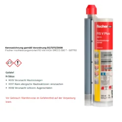 Fischer Hochleistungsmörtel FIS VW HIGH SPEED 300 T - 507793