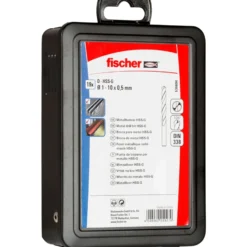Fischer Metallbohrer-Set HSS-G 1 - 10 mm 19 tlg. - 536604