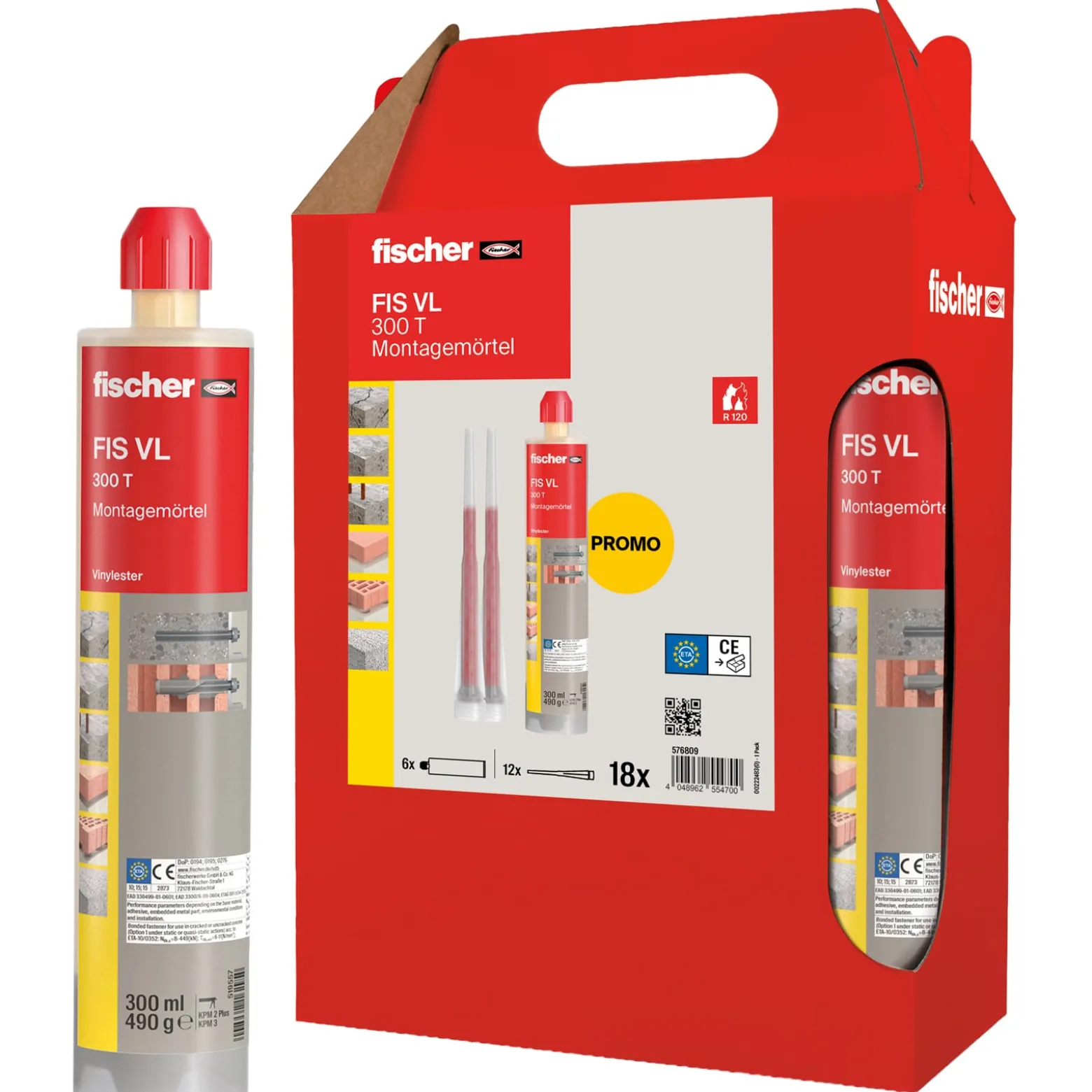 Fischer Montagemörtel FIS VL 300 T - 576809