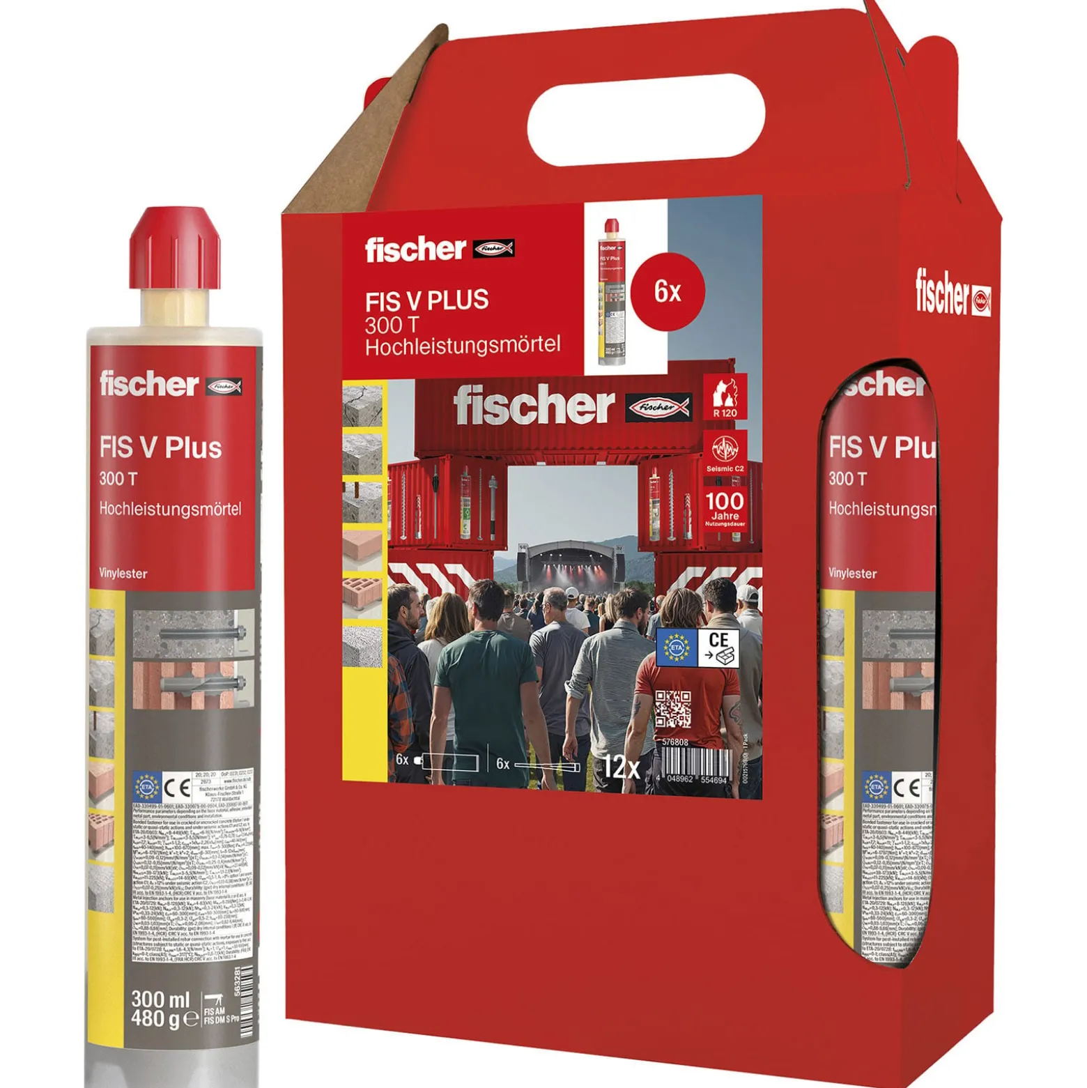 Fischer Montagemörtel FIS V Plus 300 T - 576808