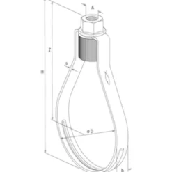 Fischer Sprinklerschelle FRLH 2 1/2" M10 (25 Stk.) - 570187