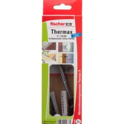 Fischer 2x Abstandsmontagesystem Thermax 8/140 M6 B - 45683